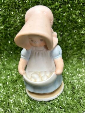 Vintage Homco Circle Of Friends Masterpiece "Rejoice In The Bounty Of The Lord"